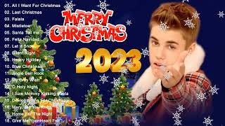 Ariana Grande, Mariah Carey, Justin Bieber Christmas Songs - Top Pop Christmas Songs Playlist 2023