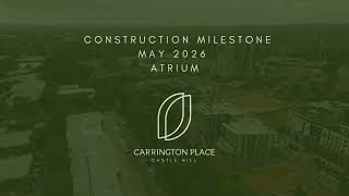 Atrium Celebrates a Major Milestone: Crane Dismantling Complete