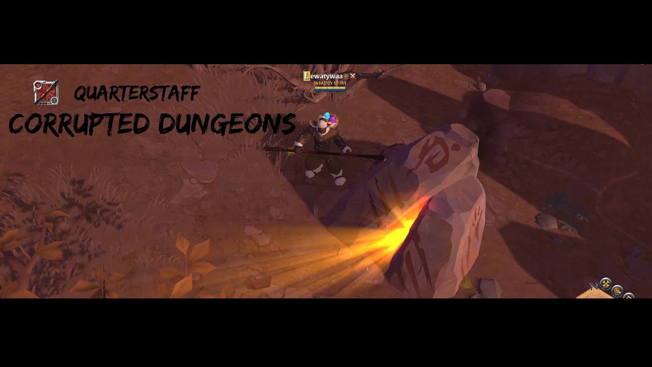 QuarterStaff I Corrupted Dungeons I CHEAP BUILD I Albion online I YouTube