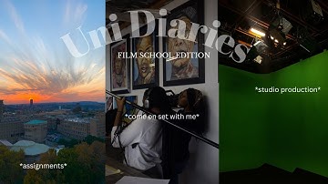 Uni Diaries: Film school, assignments, come on set w me & more/ Wits University