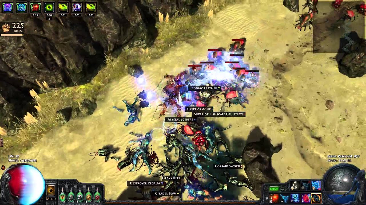 Ball Lightning Build Path of Exile YouTube