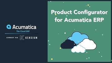 Product Configurator For Acumatica ERP