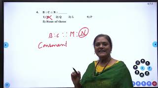 DAY 11: REASONING BY KADAMBARI MADAM LETTER ANALOGY 1