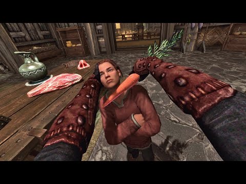Skyrim VR - песни и пьянки
