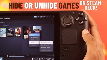 Steam Deck: Hide and Unhide Games! [Show Hidden Games]