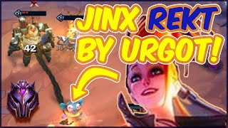 BRAWLERS + JINX WRECKED BY URGOT AS ALWAYS | TFT SET 3.5 | PATCH 10.12 | MASTER