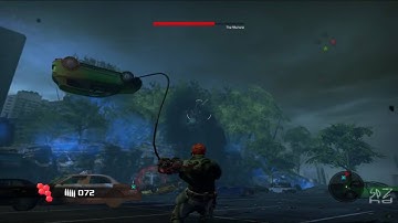 Bionic Commando PC - The Mohole walkthrough Commando difficulty (720p HD)