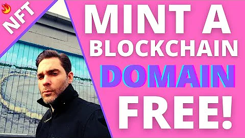 How To Mint A Blockchain Domain For FREE (NFT Domain!)