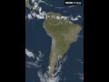 Movement of Clouds in South America during last 17 Hrs on 29th May @6.00am GMT- bbc.com