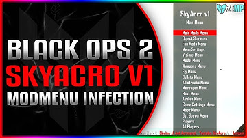 [BO2/PS3] *NEW* SkyAcro v1 GSC Modmenu Infection *OFW & CFW*