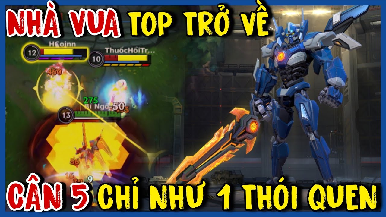 TỐC CHIẾN : Đừng Bao Giờ Gank Aatrox Khi Chỉ Có 2 Người! Lý Do Đây Là Ông Vua Lane Top