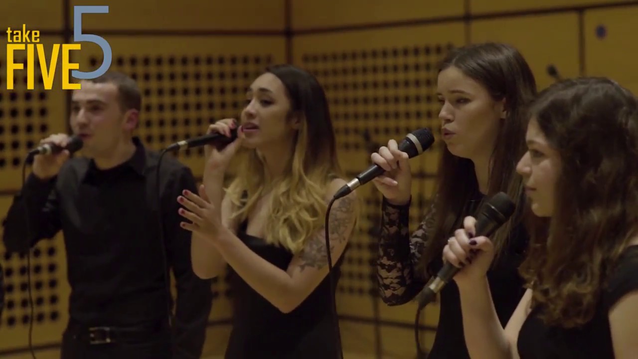 Carol of the Bells (PTX Cover) | Take Five A Cappella Christmas - YouTube