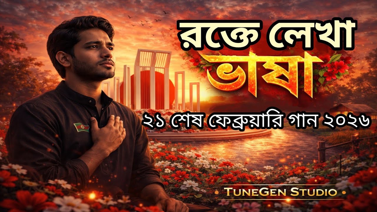 রক্তে লেখা ভাষা | ২১ শে ফেব্রুয়ারি স্পেশাল গান 2026 | International Mother Language Day Song 2026