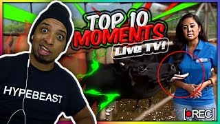 Top 10 Unforgettable Moments Caught On Live Tv Reaction Video