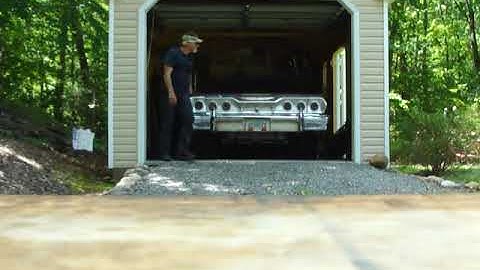 63 IMPALA "468" BIG BLOCK SOUNDS LIKE PRO MOD "RUSTY" IS RADICAL WOW MUST HEAR...