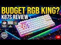 MOTOSPEED K87S RGB GAMING KEYBOARD UNBOXING