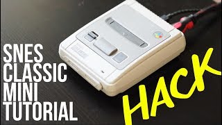 How to get all games onto the SNES MINI CLASSIC - HACKchi TUTORIAL