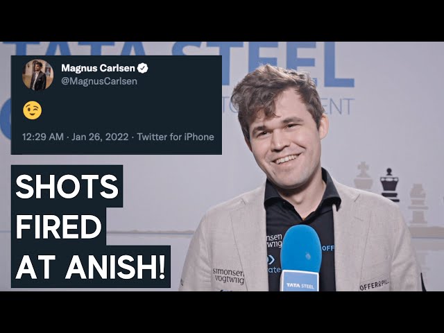 Magnus Carlsen & Anish Giri: Twitter & Chess Fights 