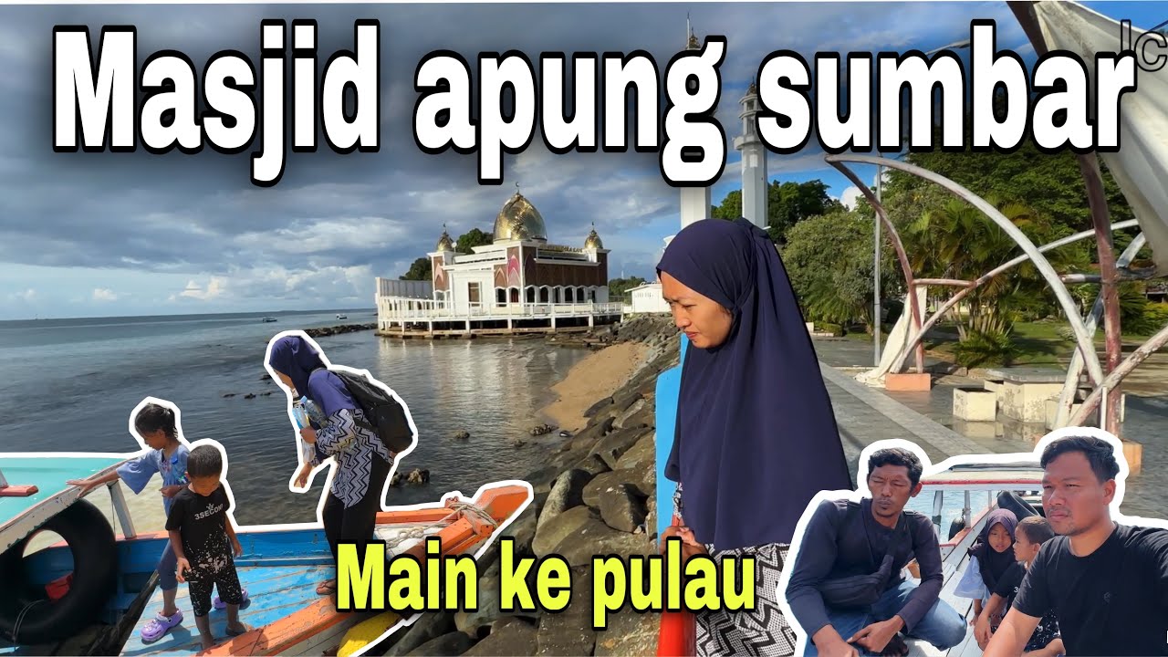 MASJID TERAPUNG DI LAUT PESISIR SELATAN⁉️ ARA ARIS PENGEN NAIK KAPAL