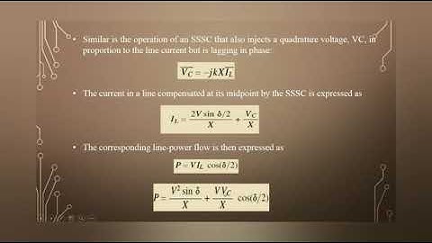 Unit-2 || Part 4 || SSSC FACTS Controller