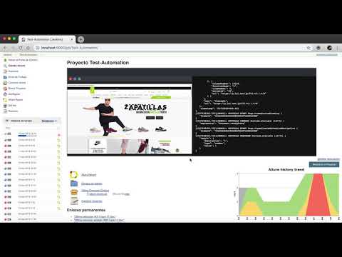 Execution Selenium WebDriver + Allure + Jenkins (Docker) (ATC)
