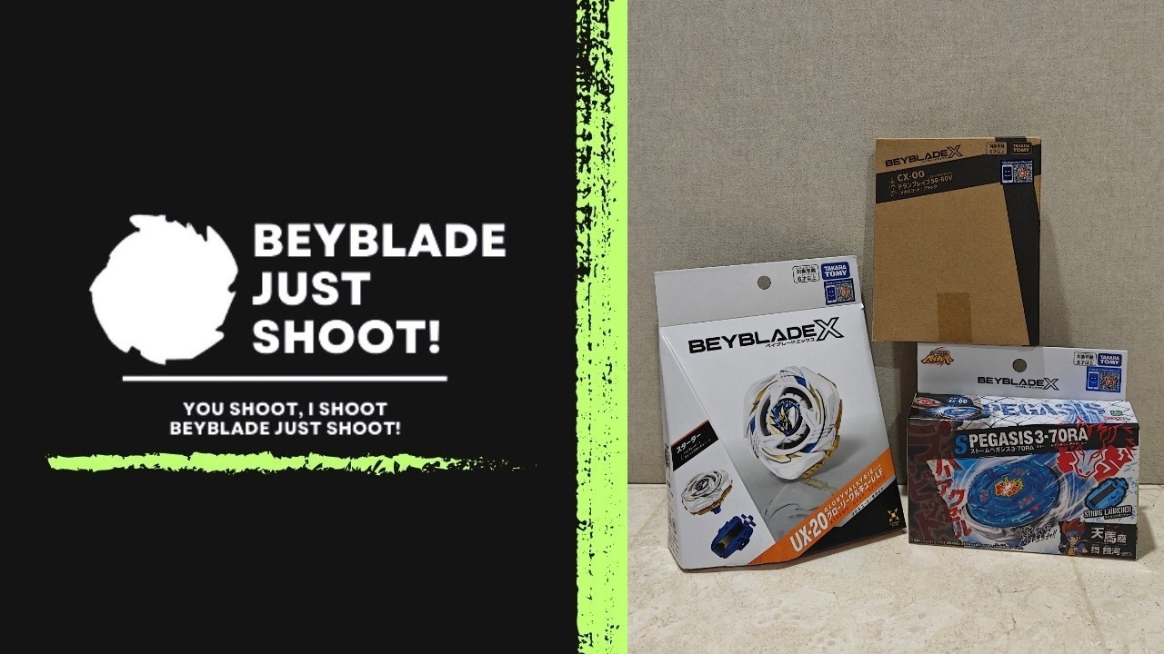 UX-20 Starter GloryValkyrie LF, Storm Pegasis, and DranBrave 6-60V