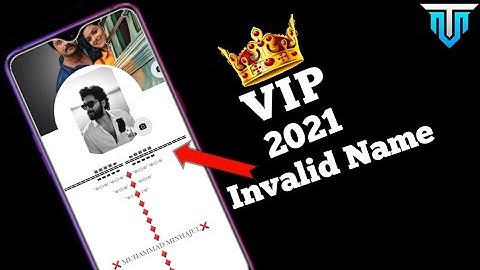 How to make Invalid name Facebook Account 2021  | Facebook name style change | by technical minhajul