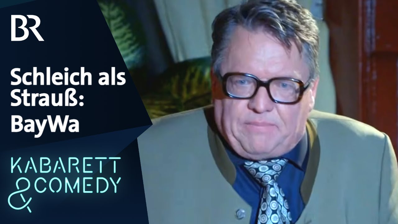 Schleich als Strauß: BayWa | Schleich pur | BR Kabarett & Comedy
