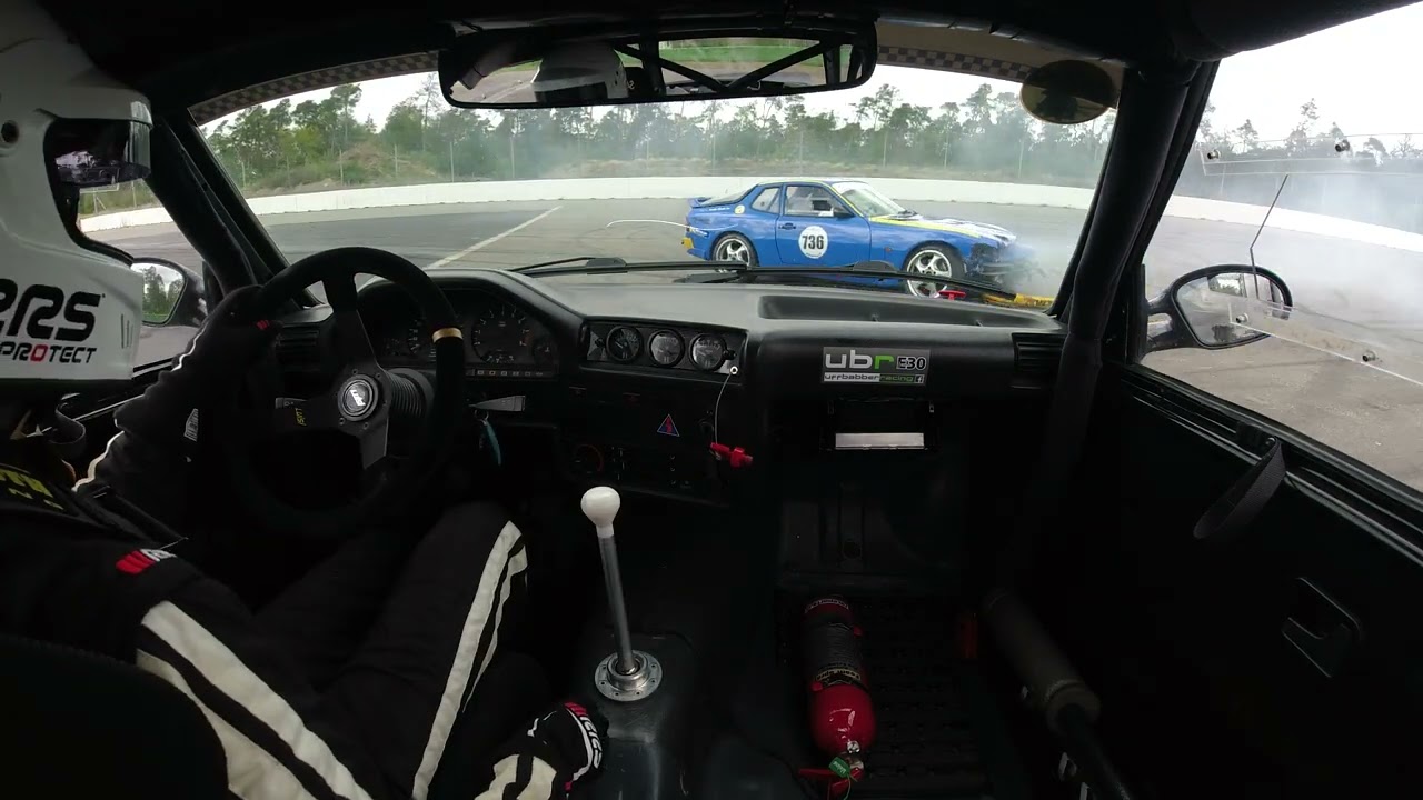 GLPPro Hockenheim Juli 2023 - Crash E30 Porsche 944 Onboard