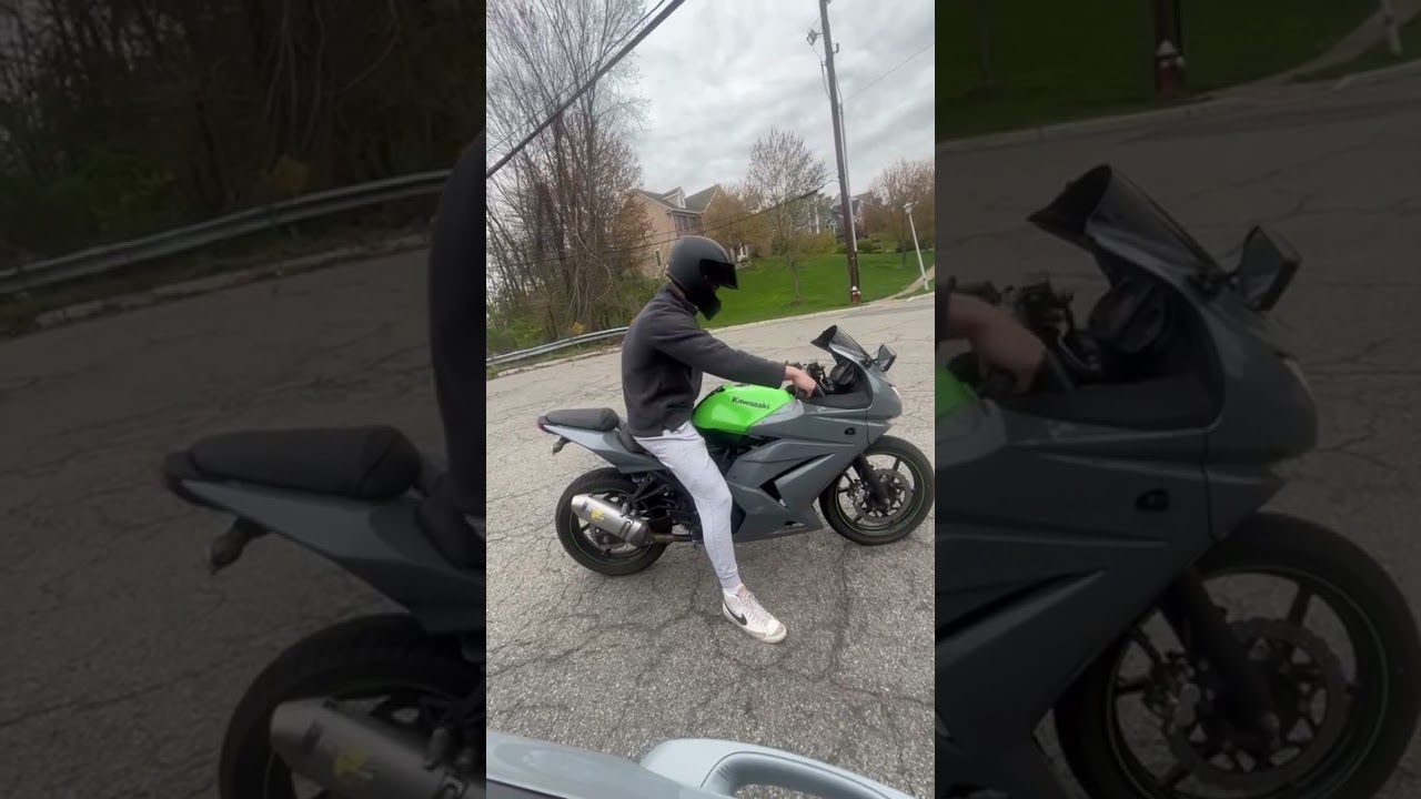 2009 Kawasaki ninja 250 aftermarket exhaust 