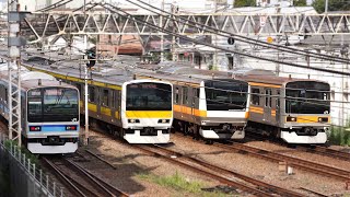 JR 中央線（中野）9時台　2021年秋