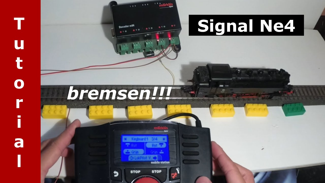 Mit nur dem M84 eine Bremsstrecke bauen! Ohne extra Modul! /Ein Tutorial für Anfänger
