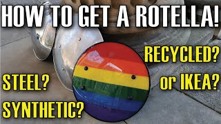How to get/make a Rotella?! - The famous renaissance Round-Shield