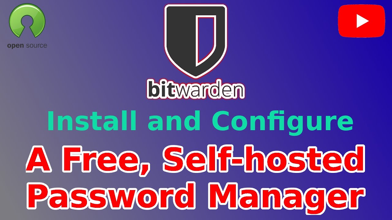  New  Bitwarden is an Open Source, Free, Self Hosted Password Manager for Individuals and Teams alike.