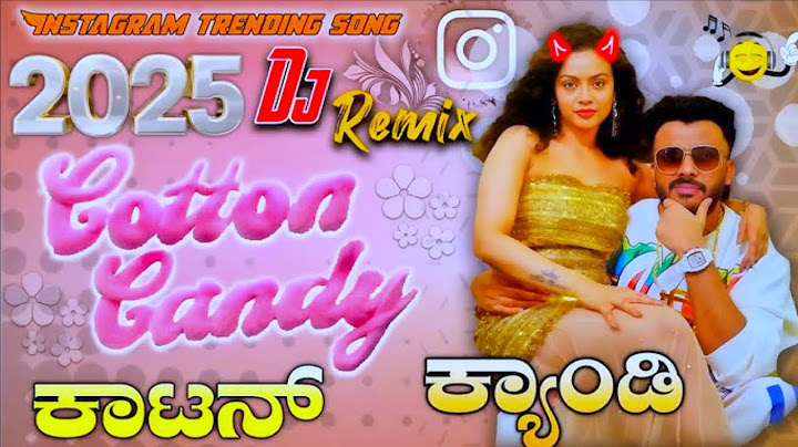 Cotton Candy Official Music Video | Chandan Shetty Dj Remix Song | Instagram Trending Song