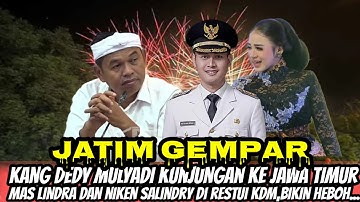 Kang Dedi Mulyadi Jodohkan Mas Lindra dengan Sinden Niken! Warga Baper, Tuban Geger!”