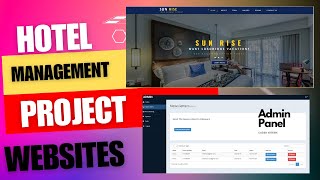 Hotel Management Project using PHP with Admin Panel #hotelmanagementproject #php #phpproject