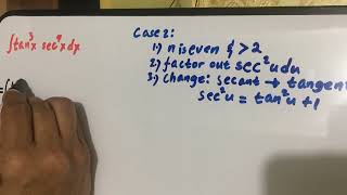 INTEGRATION PROCEDURES PART 3: SOLVABLE GROUP OF TRIGONOMETRIC INTEGRALS - GROUP 2 (CASE 2)
