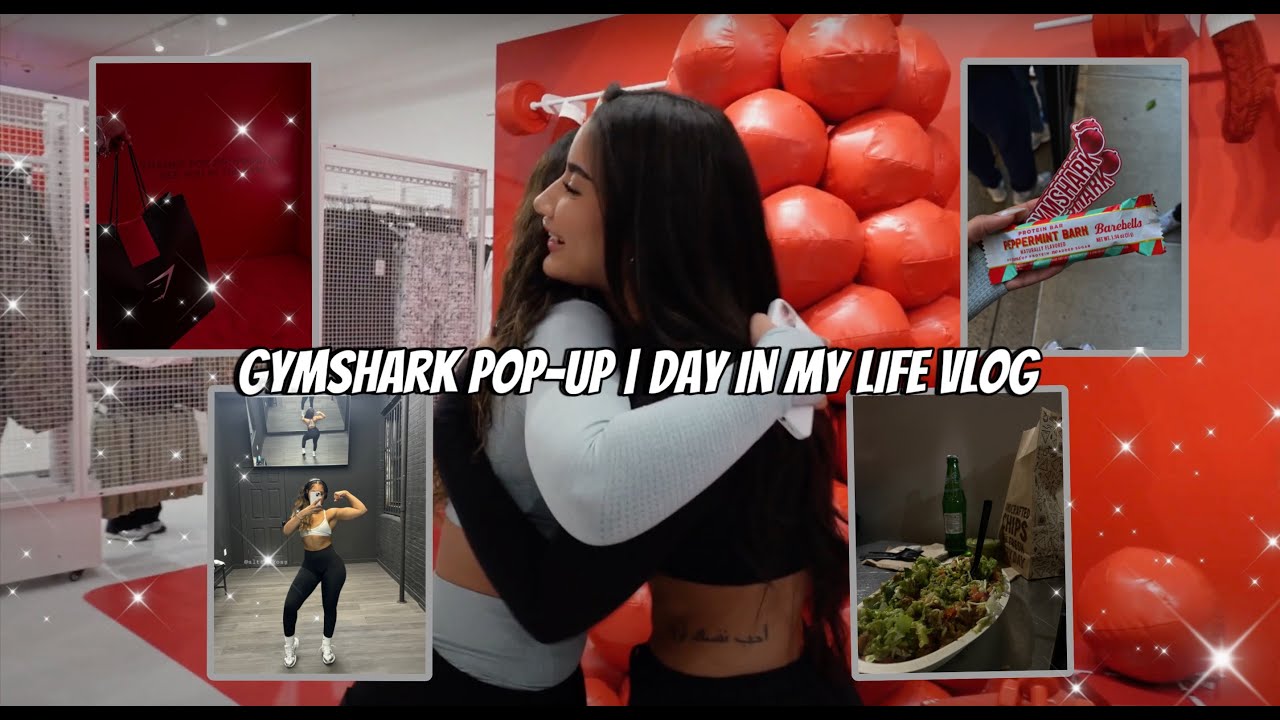 Gymshark Pop-Up & Day in my life vlog 🤍