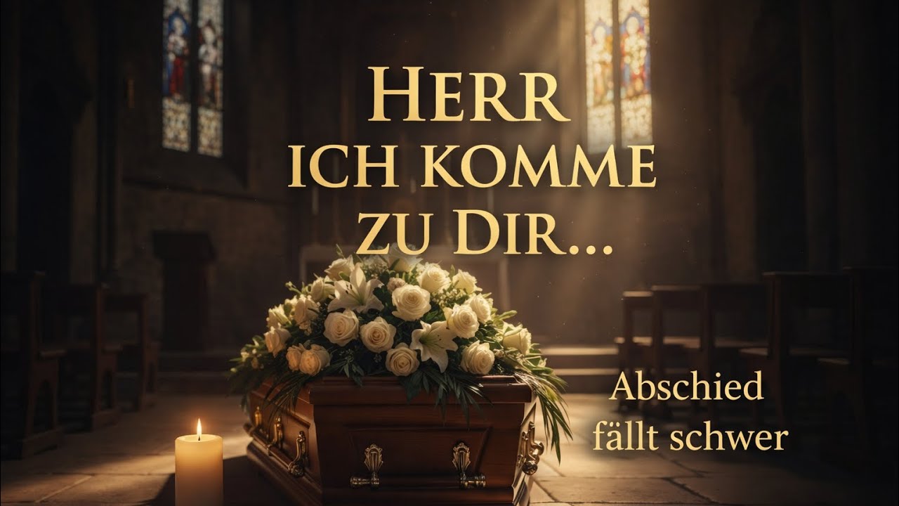 Herr, ich komme zu dir mit Tränen | Abschied fällt schwer - Bewegendes Trauerlied