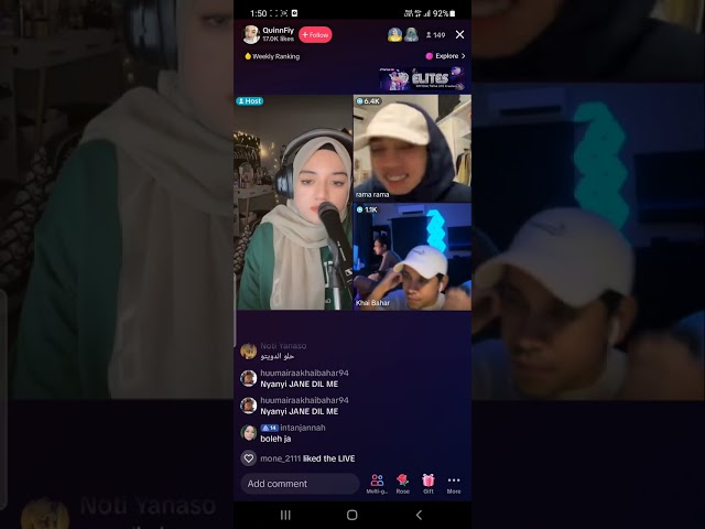 17/5/2023 Khai Bahar - Dil kya kare + Dil hai tumhaara | Tiktok LIVE class=