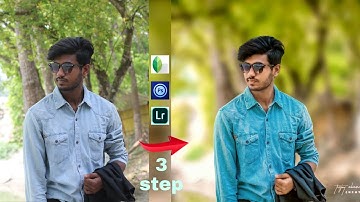 PS touch background blur photo editing || photoshop touch editing || mobile photo editing