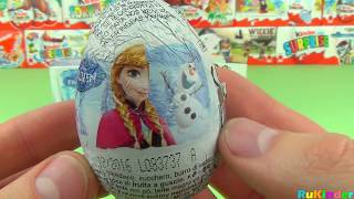 3 Киндер Сюрприз Холодное Сердце Frozen Princess На Русском