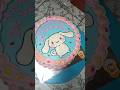 DESIGN CAKE CINNAMOROLL #designcake #cinnamoroll #cakedecorating #cakedecoration