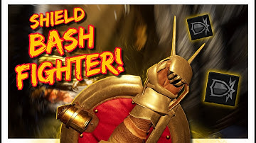 SHIELD BASH FIGHTER! (High Roller) | Dark and Darker