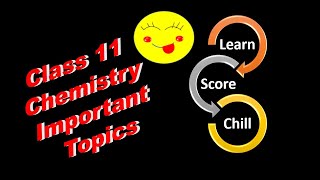 Class 11 Chemistry important Topics Chapterwise | Easy way to get 95% marks in paper