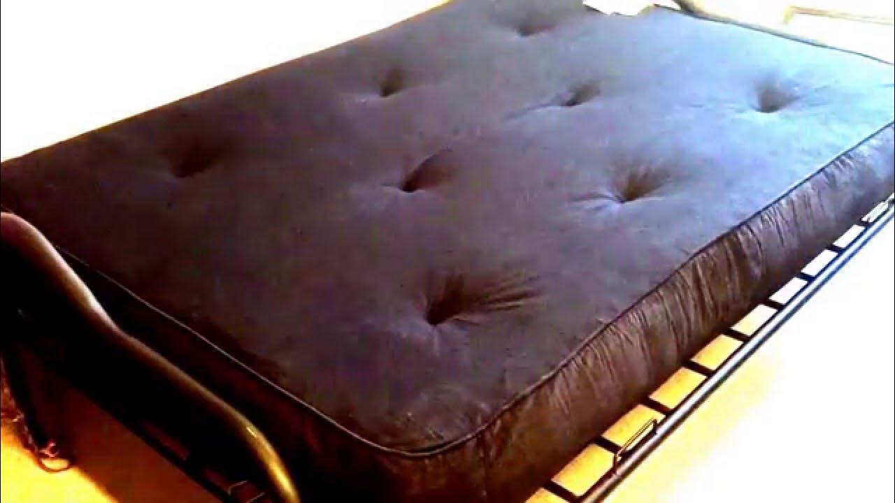 DHP 8 inch Independently Encased Coil Premium Futon Mattress Unboxing