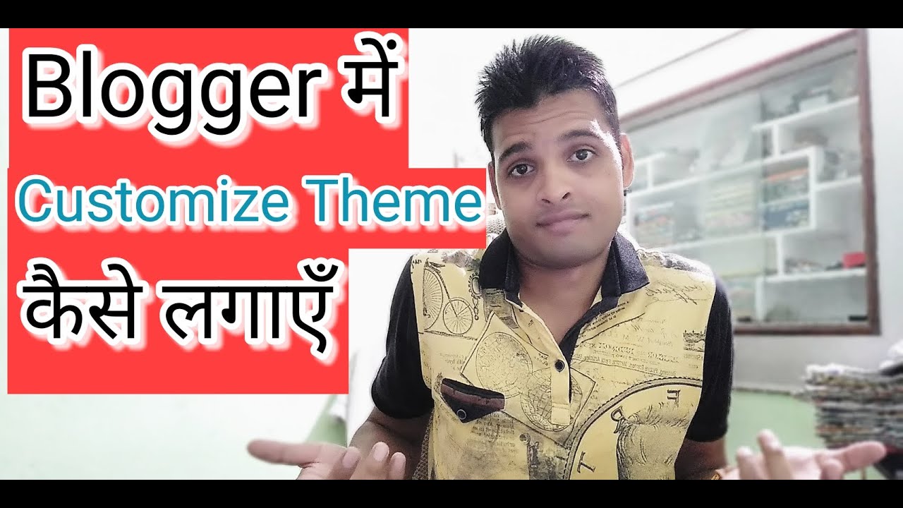 Blogger Theme - how to install custom theme in blogger - YouTube