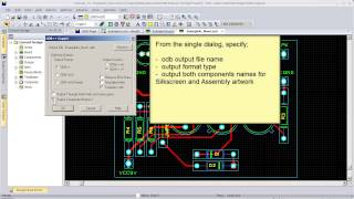 CADSTAR: ODB++ Output