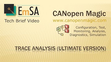 CANopen Magic - Trace Analysis